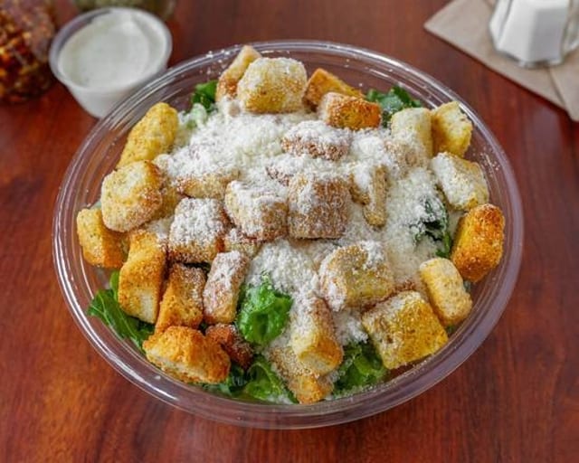 Chicken Ceasar Salad.